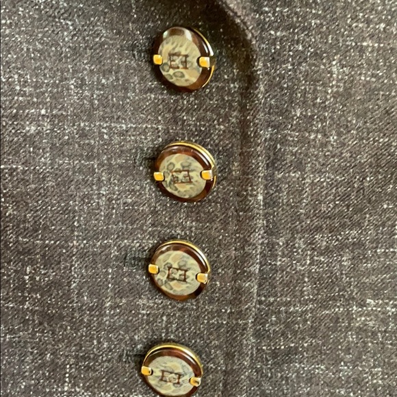 Escada Textured Button Up Blazer - Picture 5 of 8